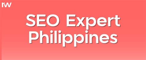 seo expert in philippines